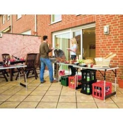 LUX Multifunktionstisch Aluminium 3-teilig -Werkzeugladen 103944 picture 5 1