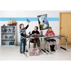 LUX Multifunktionstisch Aluminium 3-teilig -Werkzeugladen 103944 picture 5