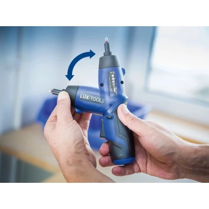 LUX-TOOLS 3,6 V Akkuschrauber ABS-3,6Li A Inkl. 1,3 Ah Akku 3 LUX-TOOLS 3,6 V Akkuschrauber ABS-3,6Li A Inkl. 1,3 Ah Akku – Bild 3