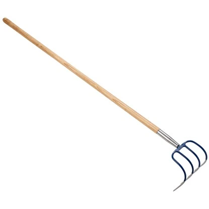 LUX Gartendoppelhacke Geschmiedet Mit Eschenstiel 130 Cm 1 LUX Gartendoppelhacke Geschmiedet Mit Eschenstiel 130 Cm