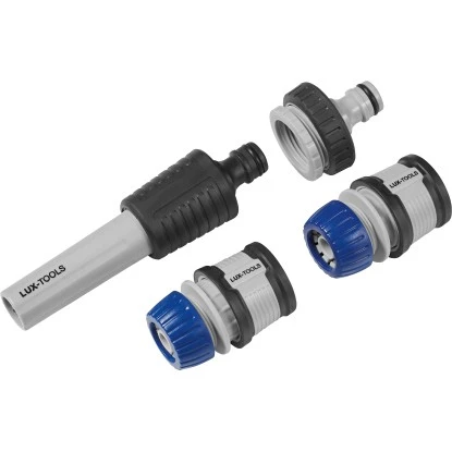 LUX Gartenschlauch-Set Classic 5-teilig 13 Mm (1/2") 20 M 2 LUX Gartenschlauch-Set Classic 5-teilig 13 Mm (1/2") 20 M – Bild 2