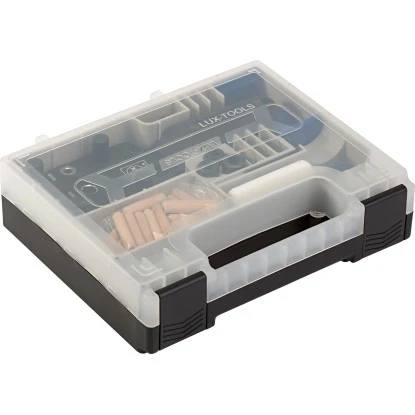 LUX Holzdübelbox 85-teilig 1 LUX Holzdübelbox 85-teilig