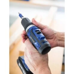 LUX-TOOLS 20 V Akku-Bohrschrauber ABS-20Li Inkl. 1,5 Ah Akku, Mit Koffer -Werkzeugladen 4007873808036 A02 28 03 18