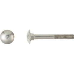 LUX Schlossschraube M8 X 40 Mm Edelstahl Teilgewinde 25 Stück