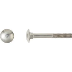 LUX Schlossschraube M5 X 60 Mm Edelstahl Teilgewinde 50 Stück