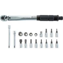 LUX-TOOLS Drehmomentschlüssel-Set 19-teilig