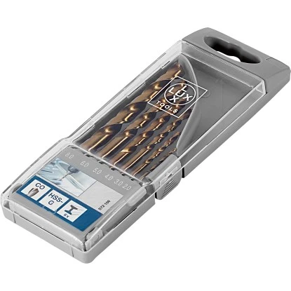 LUX Kobalt-Bohrer-Set Comfort 6-teilig 2 LUX Kobalt-Bohrer-Set Comfort 6-teilig – Bild 2