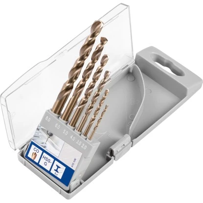 LUX Kobalt-Bohrer-Set Comfort 6-teilig 1 LUX Kobalt-Bohrer-Set Comfort 6-teilig