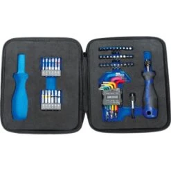 LUX-TOOLS Bit- Und Steckschlüssel-Set 53-teilig