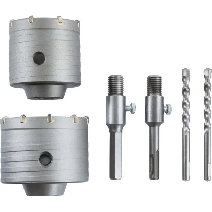 LUX Bohrkronen-Set 6-teilig 2 LUX Bohrkronen-Set 6-teilig – Bild 2