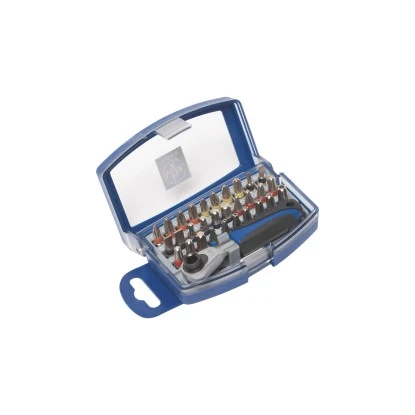 LUX Bitsatz Und Ratschengriff Comfort 6,3 Mm (1/4") 32-teilig 1 LUX Bitsatz Und Ratschengriff Comfort 6,3 Mm (1/4") 32-teilig