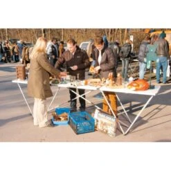 LUX Multifunktionstisch Mit Aluminium-Gestell -Werkzeugladen 620173 picture 3