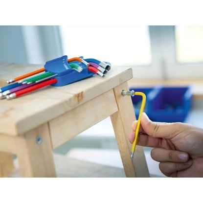 LUX Sechskantschlüsselsatz 9-teilig 4 LUX Sechskantschlüsselsatz 9-teilig – Bild 4