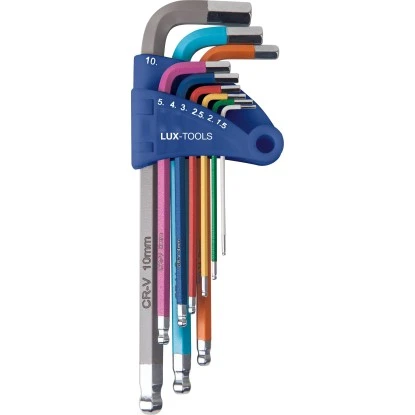 LUX Sechskantschlüsselsatz 9-teilig 1 LUX Sechskantschlüsselsatz 9-teilig
