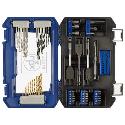 LUX Bohrer- Und Bitset 52-teilig 3 LUX Bohrer- Und Bitset 52-teilig – Bild 3